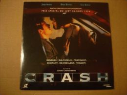 LASERDISC  CDV   /  CRASH   DE DAVID CRONENBERG  PRIX SPECIAL JURY CANNES 1996 - Otros