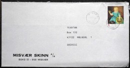 Norway 1979 Letter To Sweden 5-7-1979 MISVÆR   ( Lot 3865 ) - Cartas & Documentos