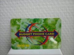 Budget Phonecard 1000BEF Used Rare - [2] Prepaid & Refill Cards