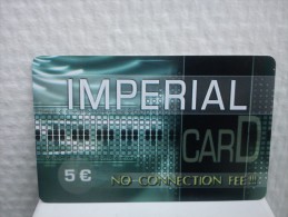 Imperial Prepaidcard Belgium 5 Euro Used - Carte GSM, Ricarica & Prepagata