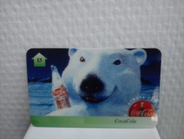 Coca -Cola 5 £ Phonecard (Mint,new) Rare - BT Global Cards (Prepagadas)