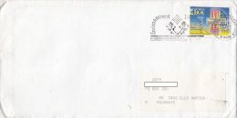 STAMPS ON COVER, NICE FRANKING, MONUMENT, 1993, FRANCE - Cartas & Documentos