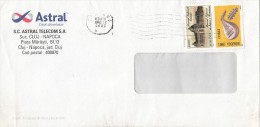 STAMPS ON COVER, NICE FRANKING, MUSEUM, COBSA, 2005, ROMANIA - Storia Postale