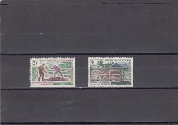 Nueva Caledonia Nº 356 Al 357 - Unused Stamps
