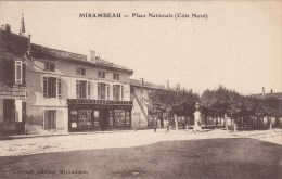 MIRAMBEAU (17)  PLACE NATIONALE (coté Nord) - EDIT CHOTARD - Mirambeau
