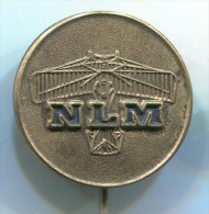 Airplane / Airlines - NLM, Dutch Aviation Company, City Hopper, Netherlands, Pin, Badge - Avions