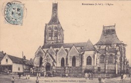 CPA 76 @ ENVERMEU @ L' Eglise En 1911 - Envermeu