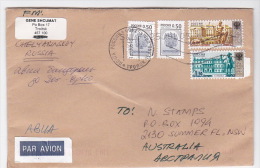 Russia 2005 Cover Sent To Australia - Used Stamps