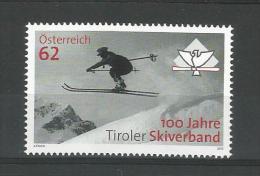 Österreich  2013  Mi.Nr. 3103 , 100 Jahre Tiroler Skiverband - Postfrisch / Mint / MNH / (**) - Unused Stamps