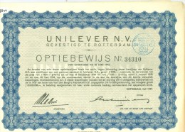 AANDEEL UNILEVER UIT 1937 * (8844) - S - V