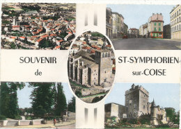 69 // SAINT SYMPHORIEN SUR COISE  Souvenir Multivues   CPSM 1C  COMBIER 2DIT - Saint-Symphorien-sur-Coise