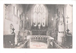 St OSYTH PARISH CHURCH  THE CHANCEL  POSTCARD COPYRIGHT No.673 Essex - Altri & Non Classificati