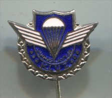 PARACHUTTING - Yugoslavia, Enamel, Pin, Badge - Paracaidismo