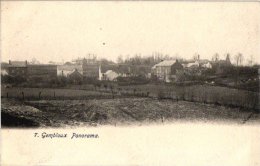 NAMUR  4 CP Gembloux Eglise Nels 67n°7 1905 Panorama Château Debouche 1905 Hôtel De Ville - Gembloux