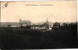 NAMUR  4 CP Gembloux  Panorama 1910 Buisson St Guibert Chapelle Ste Adèle 1905 Hôtel De Ville - Gembloux