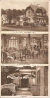44 - THARON - Belle Carte Triple De L'Hôtel Du Châlet ( Pub Pour Promouvoir La Pension ) Rare - Tharon-Plage