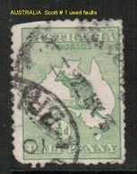 AUSTRALIA    Scott  # 1  USED FAULTS - Usados