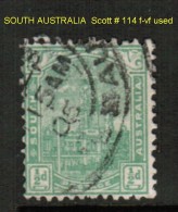 SOUTH AUSTRALIA    Scott  # 114 VF USED - Gebruikt