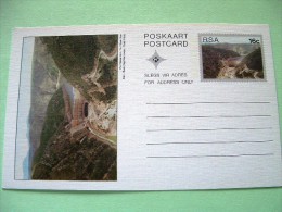 South Africa 1987 Unused Pre Paid Postcard - Landscape - Dam - Covers & Documents