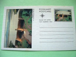 South Africa 1987 Unused Pre Paid Postcard - Landscape - Dam - Covers & Documents