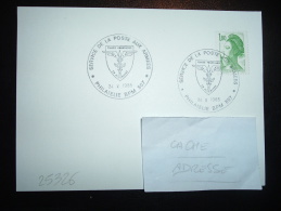 CARTE TP LIBERTE 1,80F OBL. 24 X 1985 PHILATELIE BPM 507 SERVICE DE LA POSTE AUX ARMEES FORCES FRANCAISES EN ALLEMAGNE - 1982-1990 Liberté (Gandon)