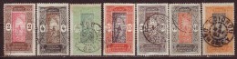 DAHOMEY - 1913 - YT N° 44 / 45 + 47 / 49 + 53 + 58 - Oblitérés -7 Valeurs - Gebraucht