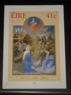 Irlande EIRE Carte Noel Christmas Nollaig 2002 Entier Postage Paid - Tarjetas – Máxima