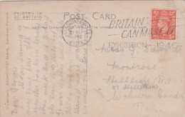 West Beach, Used 1946 Post Card - Clacton On Sea