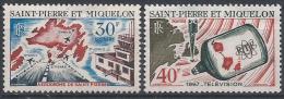 S.P.M. N° 376 ** Et 377 * Neuf - Unused Stamps