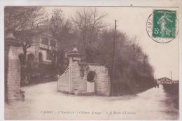 CPA DPT 64 CAMBO,  L ENTREE DU CHATEAU   ARNAGA ET LA ROUTE D USTARITZ En 1912!! - Cambo-les-Bains