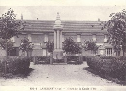 PICARDIE - 60 - OISE - LASSIGNY - Hôtel De La Croix D'Or - Lassigny