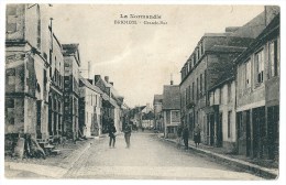 Cpa: 61 LA NORMANDIE. BRIOUZE (ar. Argentan) Grande Rue (animée) 1939 - Briouze