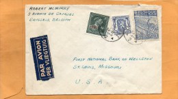 Belgium 1948 Cover Mailed To USA - Autres & Non Classés