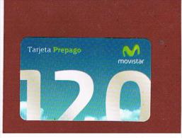 URUGUAY - MOVISTAR (GSM RECHARGE) - 120 PREPAGO  EXP. 12.12 - USED  -  RIF. 8766 - Uruguay