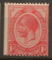 SOUTH AFRICA 1913 1d KGV Coil SG 19 HM #CM122 - Neufs