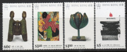 Hong Kong 1989 - Modern Art SG596-599 MNH Cat £6.15 SG2015 - Ungebraucht