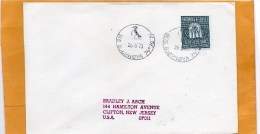 Norway 1973 Cover Mailed To USA - Storia Postale