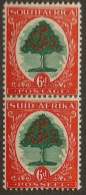 SOUTH AFRICA 1933 6d V Pair SG 61c HM #CM272 - Ongebruikt