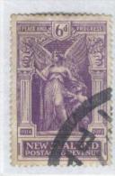 1920 New Zealand - Peace & Progress (Peace Issue) 6d SG 457 Sc 169 Used Oblitere - Usati