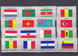 Delcampe - UNITED NATIONS, CANCELATION FDC, LOT 16 STAMPS - Briefmarken