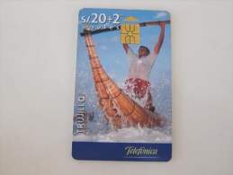 Chip Phonecard,Trujillo Huanchaoo,used - Perù