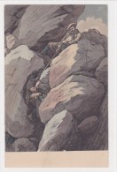 CILIMBING, C. MOOSOE, OLD ORIGINAL VINTAGE POSTCARD - Escalade