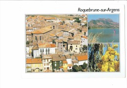 83 - ROQUEBRUNE Sur ARGENS - Le Village - Le Rocher - Multivues - - Roquebrune-sur-Argens
