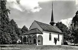 SEMPACH. LA SCHLACHT-KAPELLE. CARTOLINA ANNI '50 - Sempach