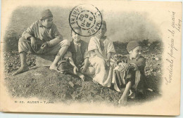 ALGERIE ALGER TYPES 4 ENFANTS - Children