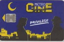 # Cinecarte MC8 - Privilege 3eme Tirage Numeros Rouge  - Tres Bon Etat - - Bioscoopkaarten