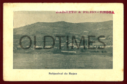 PESO REGUA - SALGUEIRAL DA REGOA - BARRETO & FILHO - 1910 ADVERTISING PC - Vila Real