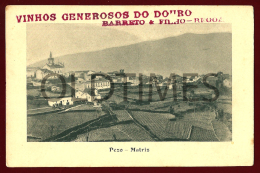 PESO DA REGUA - PEZO - IGREJA MATRIZ - BARRETO & FILHO - 1910 ADVERTISING PC - Vila Real