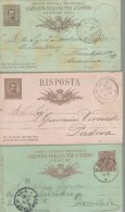 ITALIA  REGNO - 3 CARTOLINE - Other & Unclassified