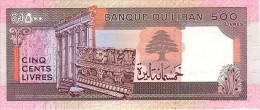 LIBAN   500 Livres   Emission De 1988   Pick 68     ***** BILLET  NEUF ***** - Libanon